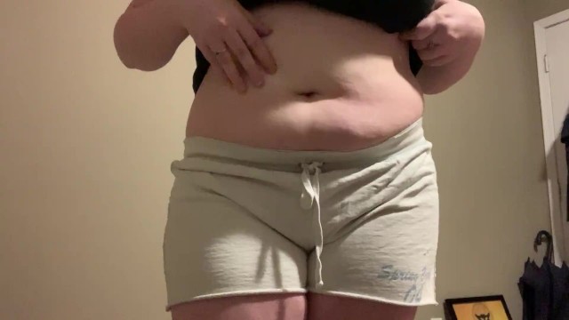 Belly Play with Lotion Before Bed 50