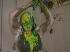 240px x 180px - Wam Messy Paint Videos and Porn Movies :: PornMD