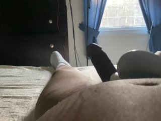 Working from Home Can Be HARD with Morning Wood Keeping Me_in theBed.