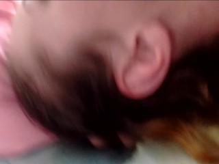 Slavic teen scream of pleasure and get a huge facial with an_orgasm
