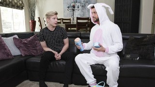 Cums Inside Boy's Stepfather Dressed For Easter