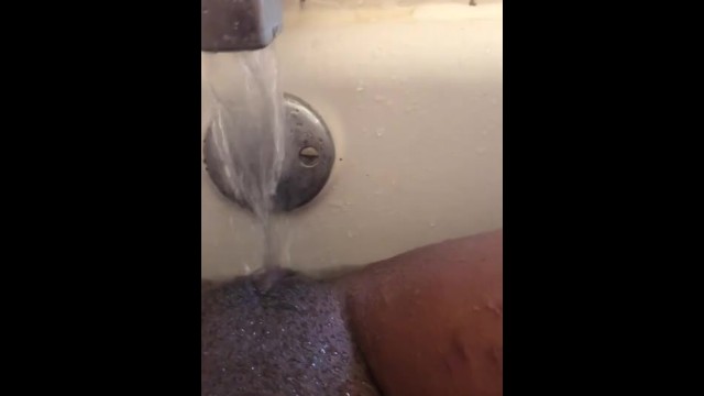 Vintage bathtub faucets - No hand masturbation with bath faucet