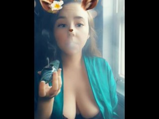 All 2018 Premium Snapchat Smoking Shows Angelic Jada Compilation