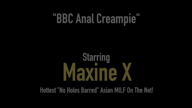 Asian Mommy Maxine-X Butt Fucked In Butthole By Black Cock! 6