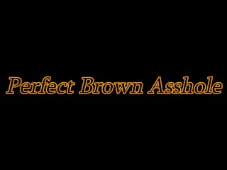 Goddess Rosie Reed Asshole Fetish Ass Worship Perfect Brown Ebony Asshole