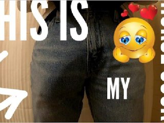 Cock In Tight Jeans Solo Masturbation And Cumshot