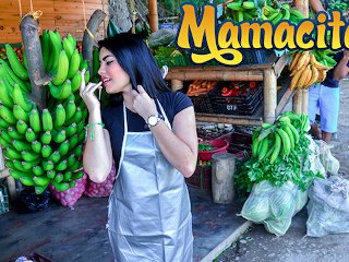 Carne Del Mercado - Big Ass Dark Haired Latina Beauty Fucks With Passion