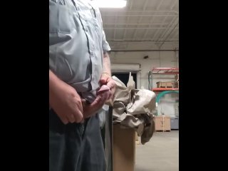 Almost Caught Jerking Off At Work