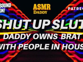 Shut Up Slut! Lil Gets Rough,Gagged LockdownPounding - ASMR Audio