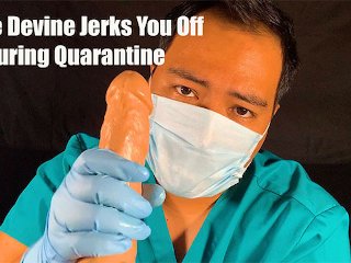 Nurse Devine Jerks You Off During Quarantine