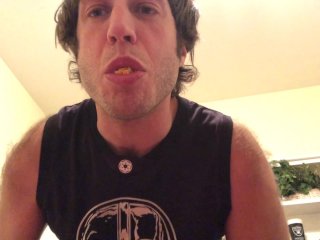 Alpha Eats & Spits Chips On Gay Step-Bro's Face Pov