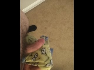Cumming Into My Little Stepbrothers Underwear