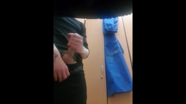 Jerking off in the School Locker Room - Pornhub.com