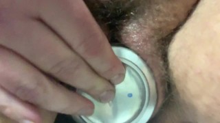 Soda Can Insertion BBW BUYS SODA IN A PUBLIC BATHROOM TO STUFF IN HER GAPING PUSSY