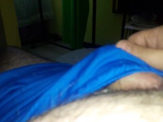 Masturbating In  Bed