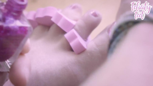 Sexy Nail Polish for my Cute Student Toes 4