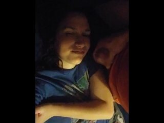 Jerking Off and Cumming on_My HotGfs Face