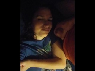 jerking off and cumming on my_hot gfs face
