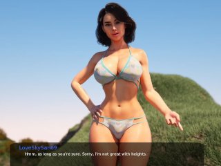 Milfy City [V0.6E] Part 97 With Linda On The Beach By Loveskysan69