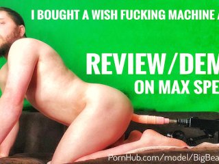 I Bought A Wish Fucking Machine And… (Review/Demo) First Time Using One!