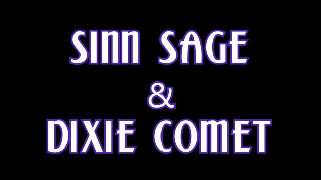 Hitachi Cum Contest 2 - Dixie Comet And Sinn Sage - Sinn Sage, Tina Lee Comet