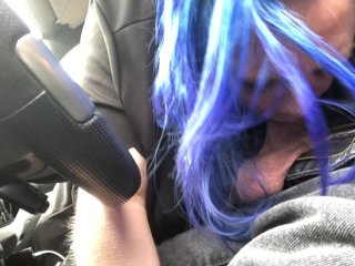 Slut Wife Sucks Big Cock Tinder Hookup_for Cum in ParkWhile Hubby Waits