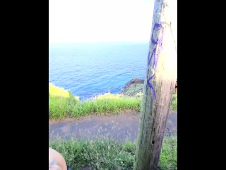 Fit_18 Teen Girl Swallows Hot_Cum during Hike in Hawaii (public risky)