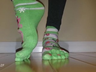 Showing You My Toe Socks