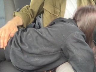 Sucking his dick while he drive!Eventually he’s gonna stop & fuck_me! Wmaf amateur couple