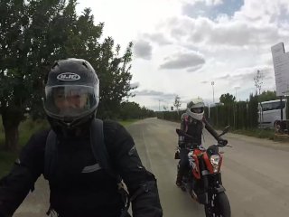 Best_Public Flashing, Sex, Blowjob with_Cum Swallow, Naked on Motorcycle