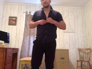 Huge Cock Man Strip Tease