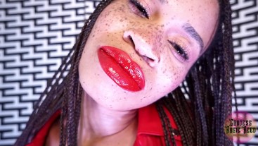 367px x 207px - Goddess Rosie Reed Ebony Lipstick Fetish Shiny Lipgloss Red Lips Mindfuck 2  | Modelhub.com
