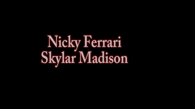 Mexican Milf Nicky Ferrari Pussy Fucks Blonde Skylar Madison - Nicky Ferrari, Skylar Madison