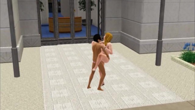 Bbw! Fucked on the street!  sims 3 lesbian, video game sex