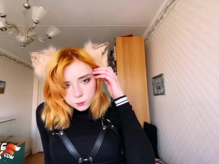 Redhead Suck Cock and Hard Rough Fuck - Fox Cosplay