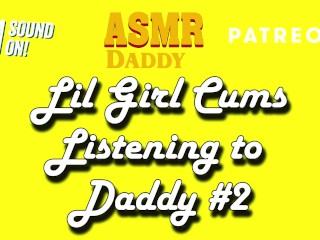 Slutty Girl Cums Everywhere_Listening to ASMR Daddy (Audio)_#2