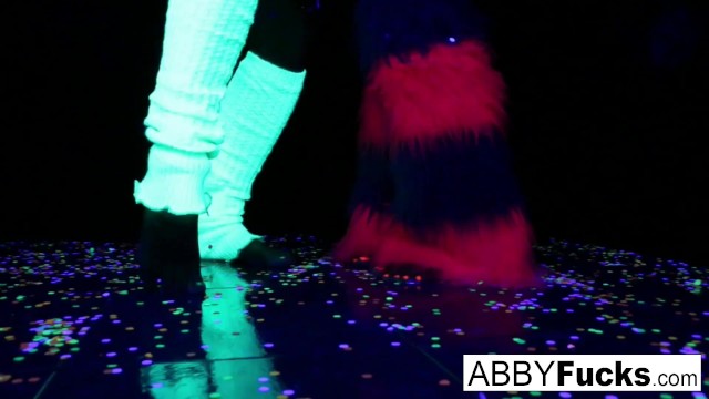 Black Light Rainy Night with Abigal Mac  - Abigail Mac, Ava Addams