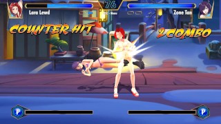 HentaiKey Zone Tan 3D Vs Lara Lewd