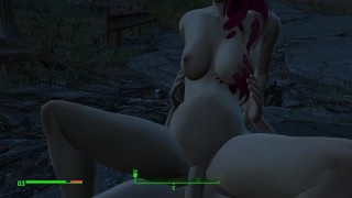 Fallout Porno Got Pregnant From A Passerby While Driving