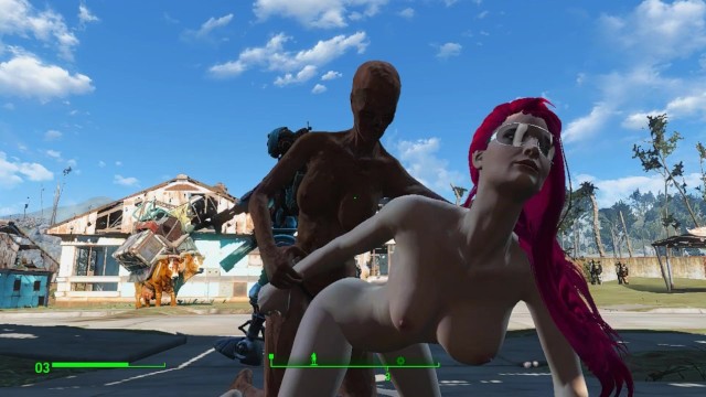 Lesbian sex with zombies. Scary but sexy  Fallout 4 Sex Mod