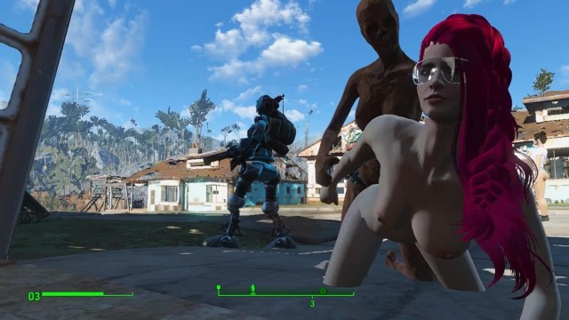 Lesbian sex with zombies. Scary but sexy  Fallout 4 Sex Mod