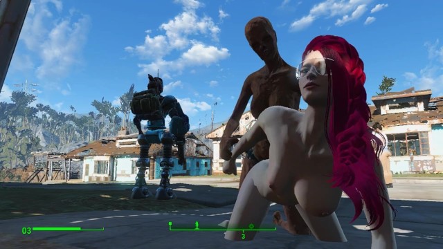 Lesbian sex with zombies. Scary but sexy  Fallout 4 Sex Mod