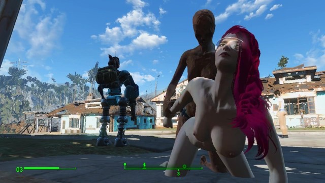 Lesbian sex with zombies. Scary but sexy  Fallout 4 Sex Mod