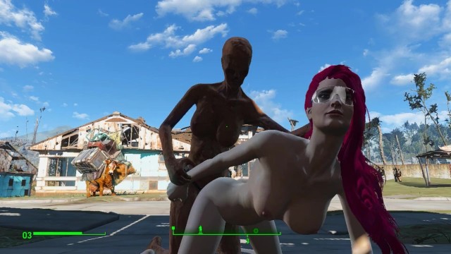 Lesbian sex with zombies. Scary but sexy  Fallout 4 Sex Mod