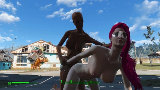 Lesbian sex with zombies. Scary but sexy  Fallout 4 Sex Mod