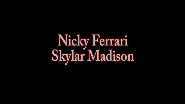 Mexican Milf Nicky Ferrari Pussy Fucks Young Skylar Madison! - Nicky Ferrari