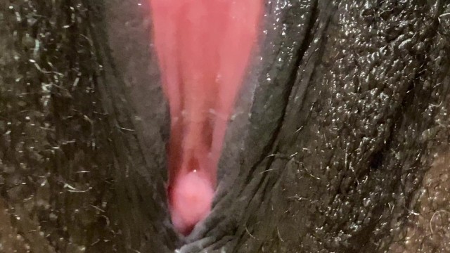 Creamy Close Up Masturbation