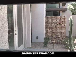 Teens Caught By Step Dads GetFucked