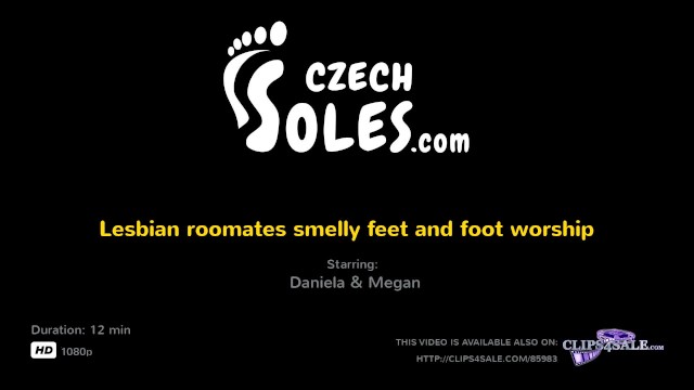 Lesbian roommates smelly feet and foot worship (sexy feet, czech soles)