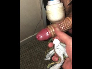 Straight Curious Lad Wanted To Try The Milker - Great Cock